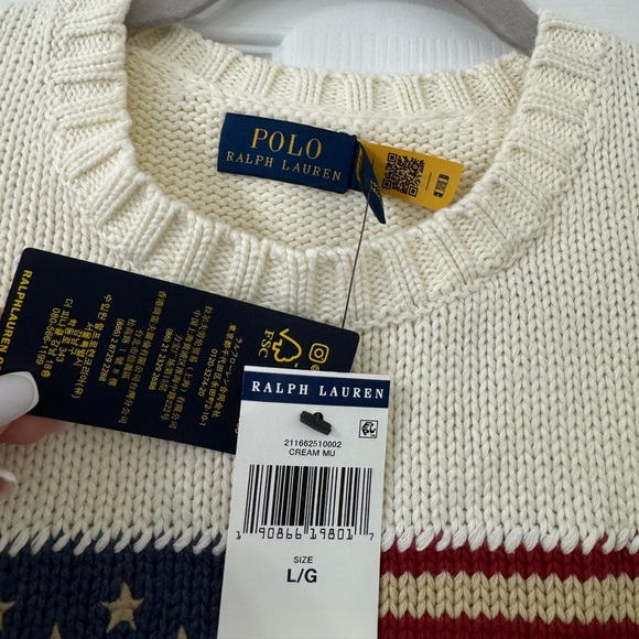 Ralph Lauren Flag Sweater - Picture 10 of 11